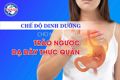 Chế độ dinh dưỡng cho người bệnh trào ngược dạ dày thực quản