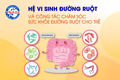 Hệ vi sinh đường ruột và công tác chăm sóc sức khỏe đường ruột  cho trẻ