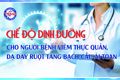 Chế độ dinh dưỡng cho người bệnh viêm thực quản, dạ dày ruột tăng bạch cầu ái toan